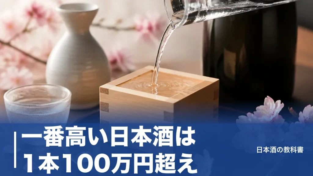 一番高い日本酒は1本100万円超え？世界の頂点7銘柄と高額になる5つの理由のアイキャッチ画像