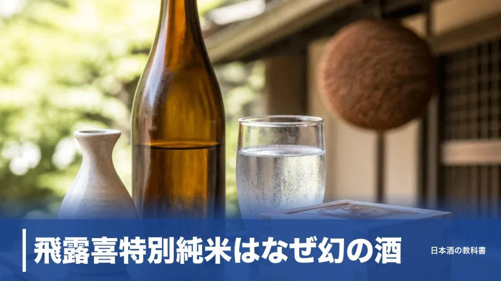 飛露喜特別純米はなぜ幻の酒？無濾過生原酒の魅力と定価で買う方法を解説のアイキャッチ画像