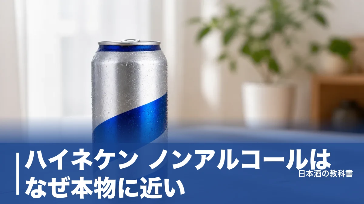 ハイネケン ノンアルコールはなぜ本物に近い？0.0の脱アルコール製法を数値で解説のアイキャッチ画像