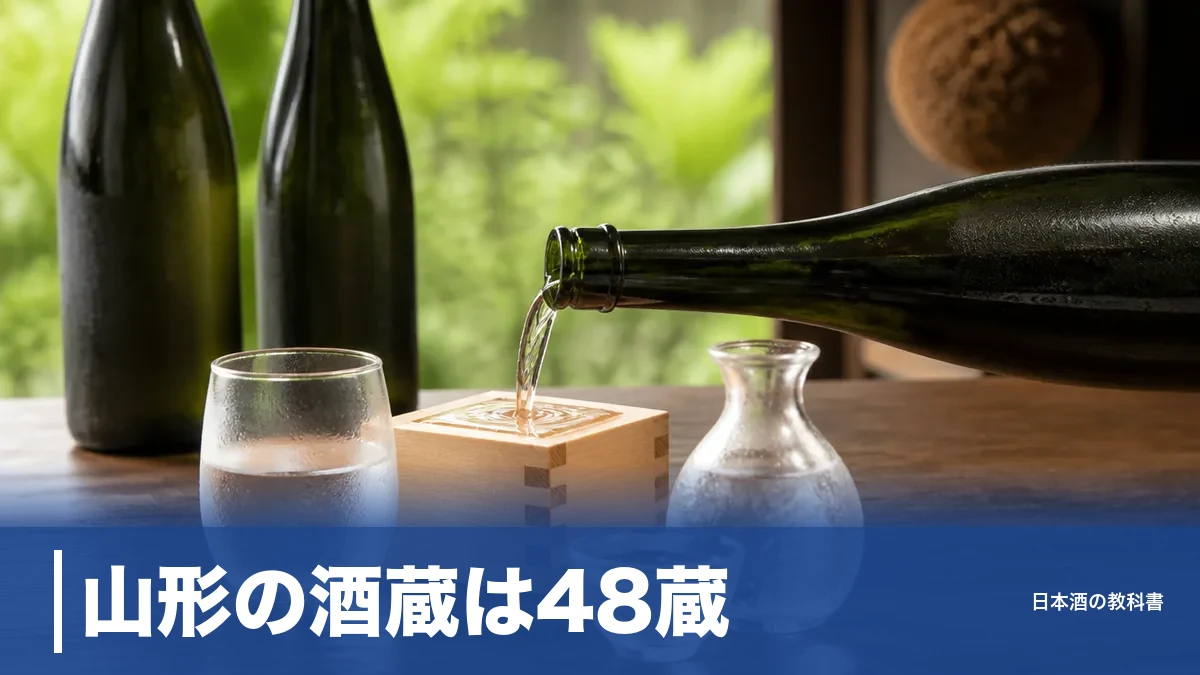 山形の酒蔵は48蔵｜県単位で全国初のGI指定を受けた吟醸王国の実力と巡り方のアイキャッチ画像
