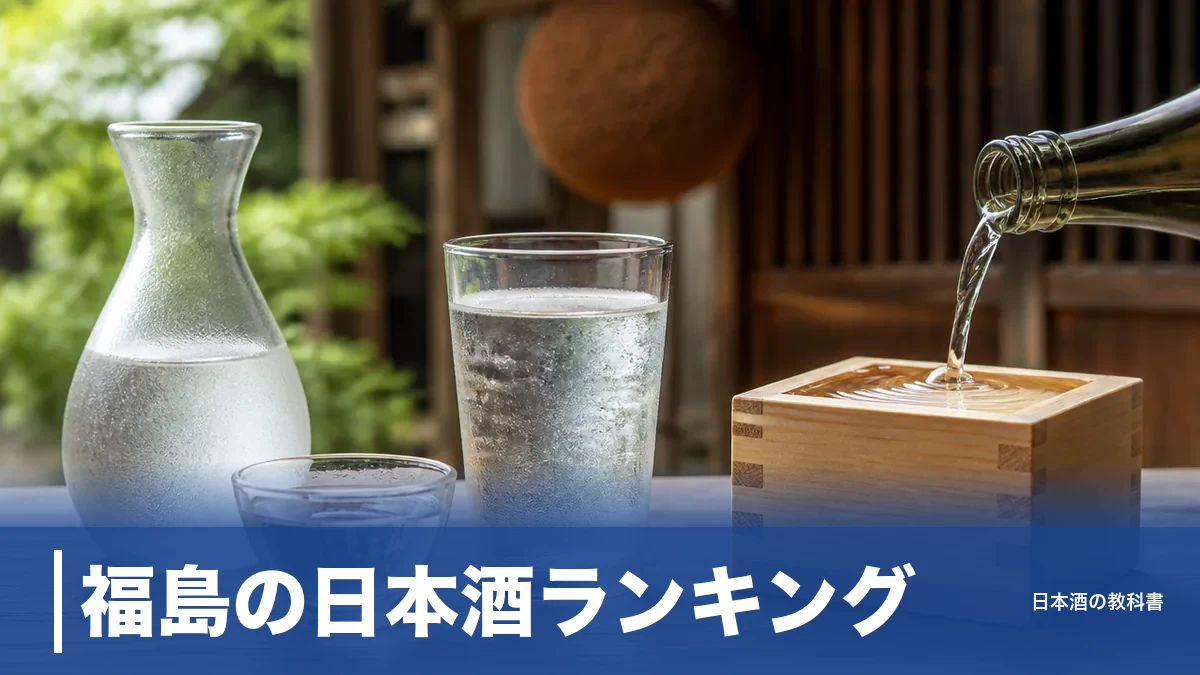 福島の日本酒ランキング｜金賞20銘柄で日本一の県から、今買える定番8本を数値で比較のアイキャッチ画像