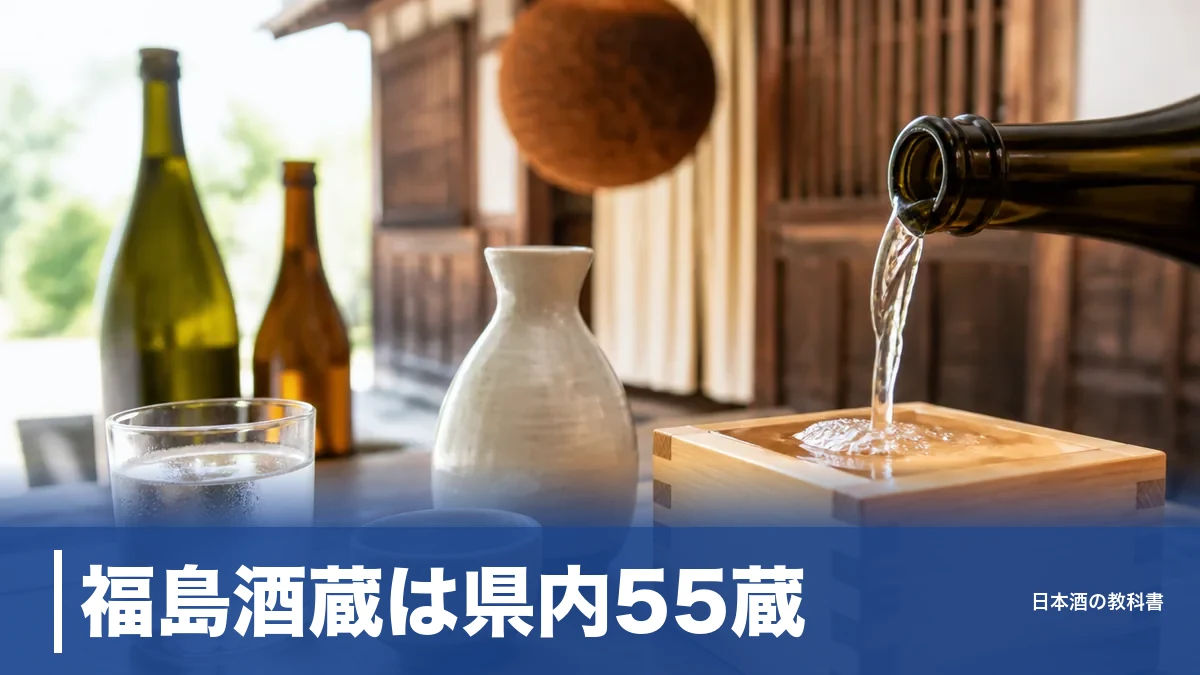 福島酒蔵は県内55蔵｜金賞日本一の県で訪ねたい6蔵と会津・中通り・浜通りの違いのアイキャッチ画像