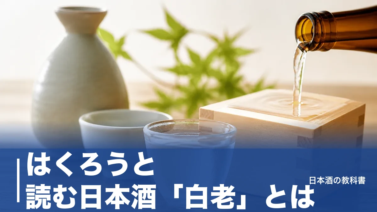 はくろうと読む日本酒「白老」とは?1848年創業・常滑の蔵が守る濃醇旨口の全貌のアイキャッチ画像