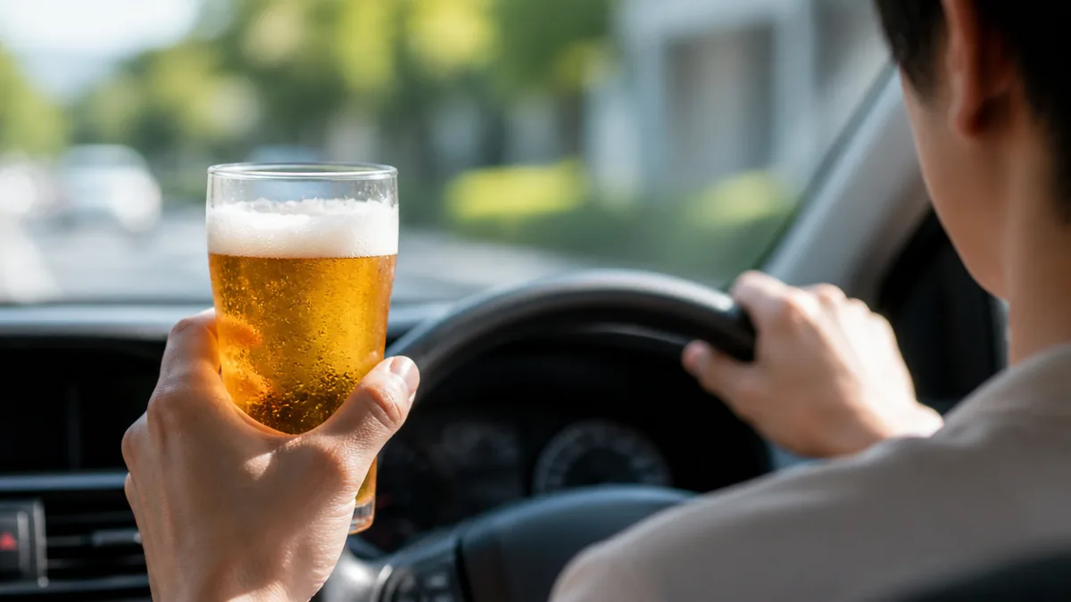 酒気帯び運転はどこから?呼気0.15mg/lという線引きと罰則の解説画像