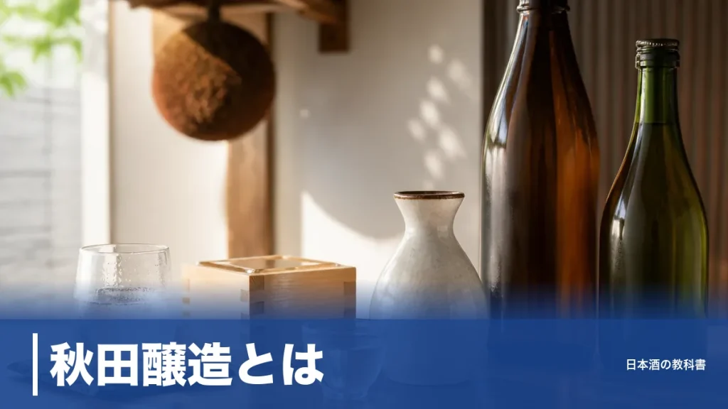 秋田醸造とは？マンション1階で醸す「ゆきの美人」の蔵と定番4本・限定酒を数値で解説のアイキャッチ画像