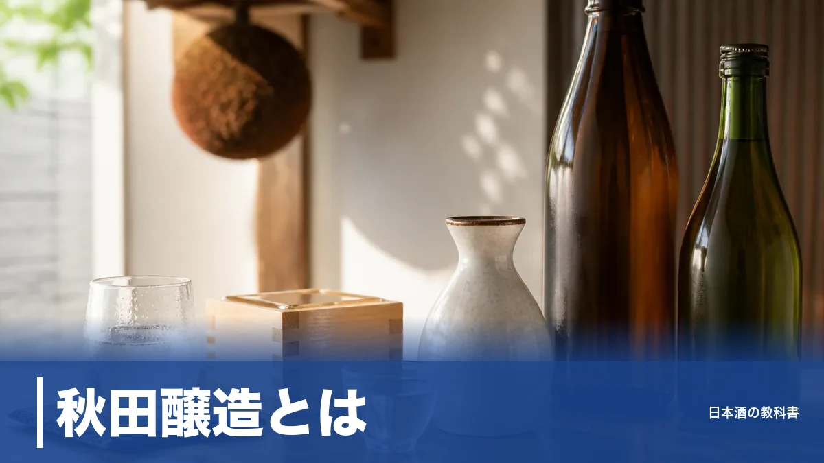 秋田醸造とは？マンション1階で醸す「ゆきの美人」の蔵と定番4本・限定酒を数値で解説のアイキャッチ画像