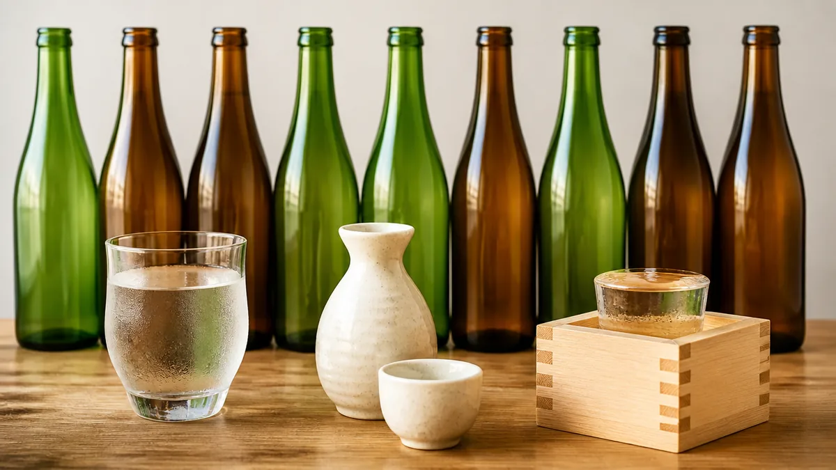 定番8種を価格・精米歩合・日本酒度で並べて比較するの解説画像